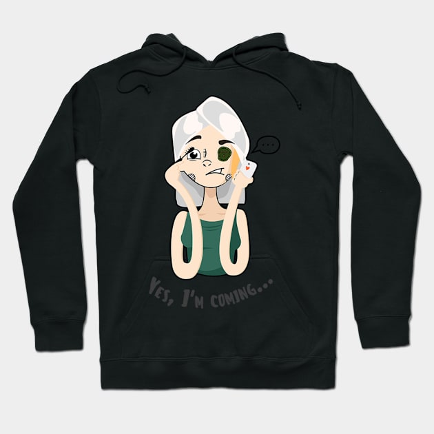 Me and You - Yes, I'm coming.. Hoodie by ARHEstore